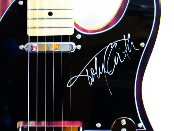 Toby Keith Autographed Guitar