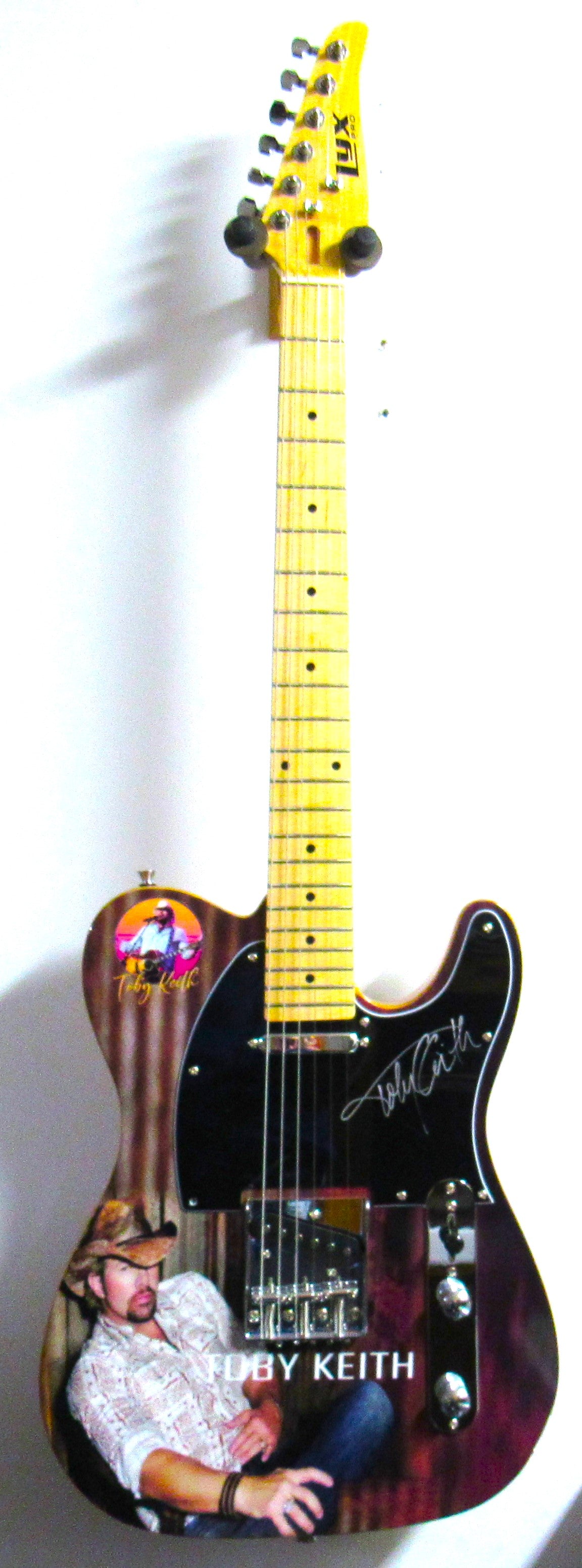 Toby Keith Autographed Guitar