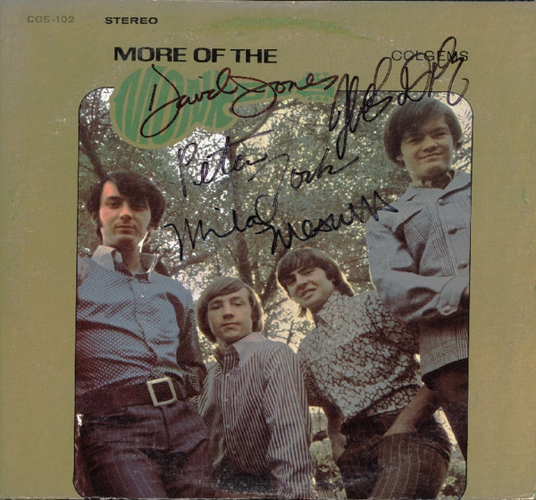 The Monkees Autographed LP