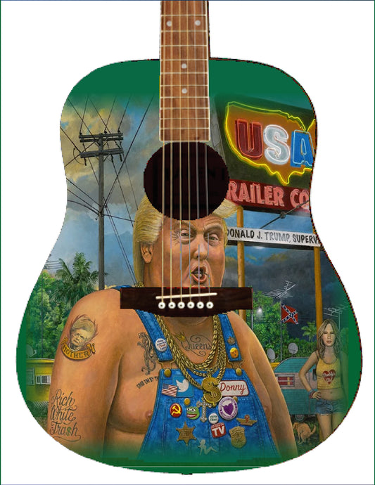 Trump Custom Guitar