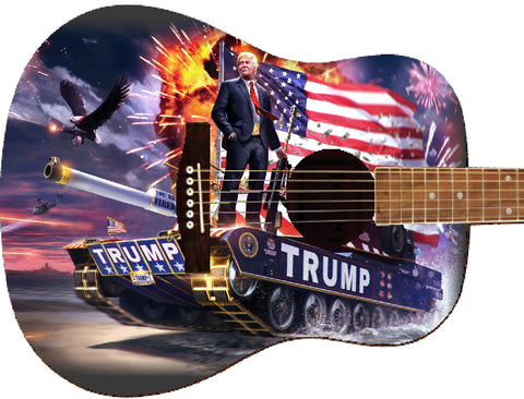 Trump Custom Guitar