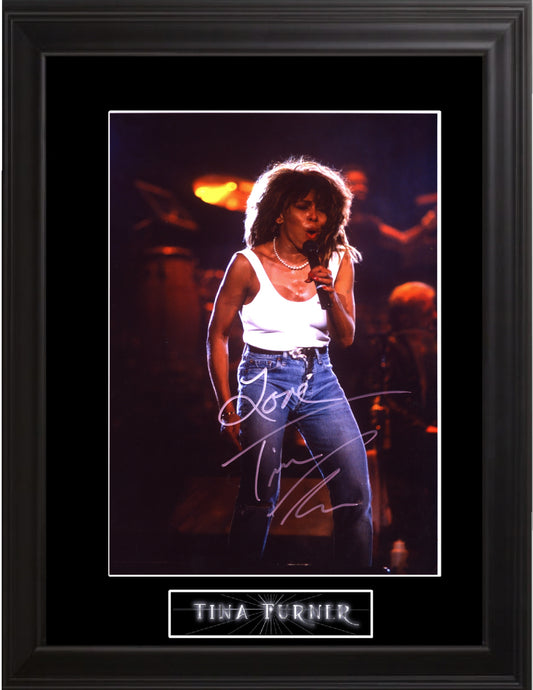 Tina Turner Autographed Photo