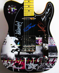 U2 Autographed Guitar