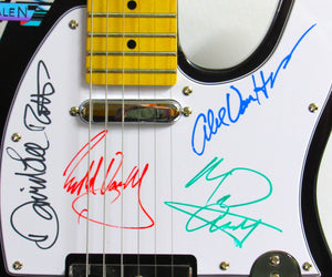 Van Halen Autographed Guitar