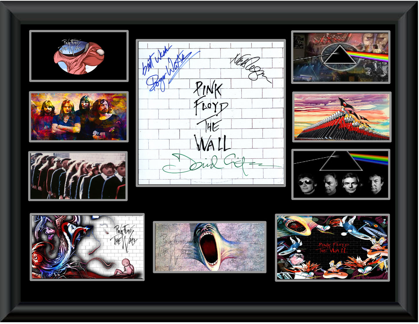 Pink Floyd Autographed LP