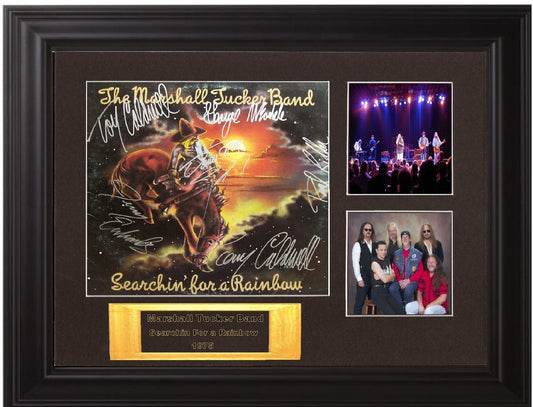 Marshall Tucker Band Autographed lp - Zion Graphic Collectibles