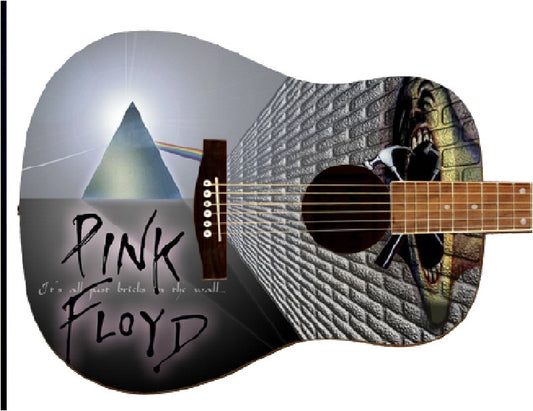 Pink Floyd Custom Guitar - Zion Graphic Collectibles