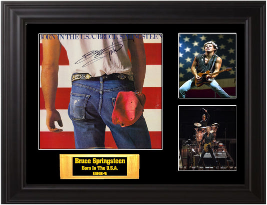 Bruce Springsteen And The E Street Band Signed Born In The U.S.A. Album - Zion Graphic Collectibles