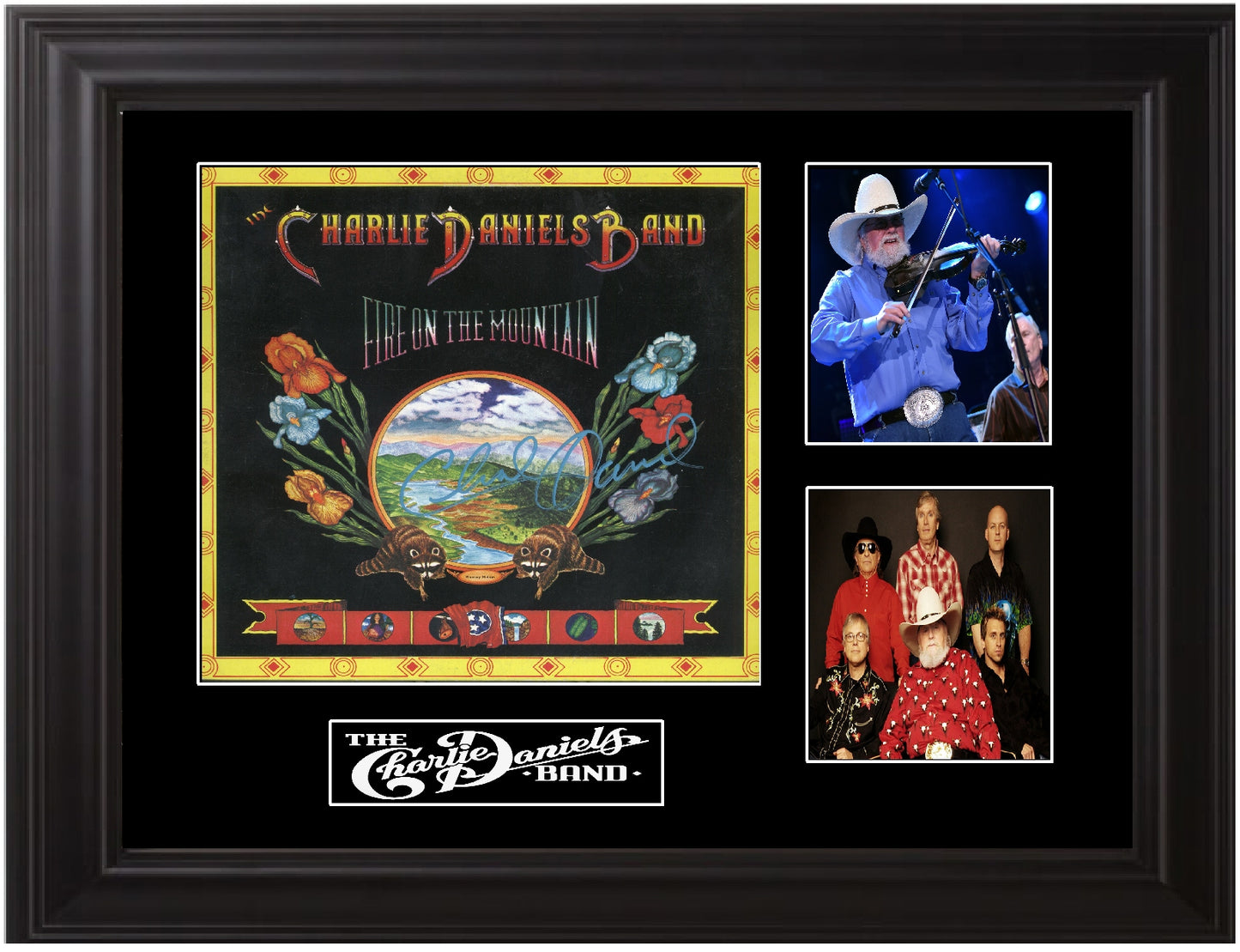 Charlie Daniels Band Autographed Album - Zion Graphic Collectibles