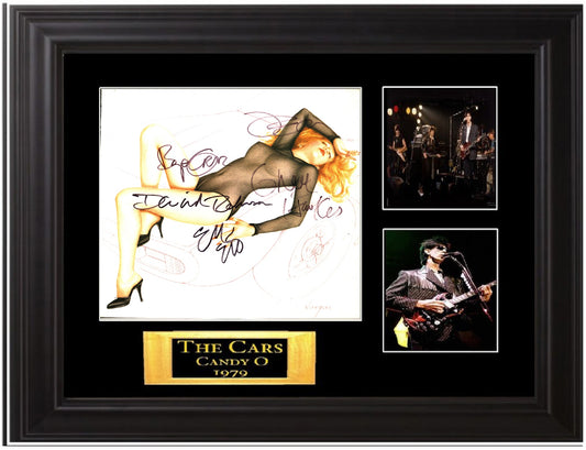 The Cars Autographed Lp - Zion Graphic Collectibles