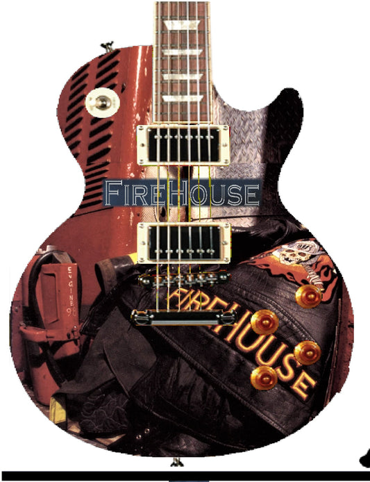 firehouse custom guitar - Zion Graphic Collectibles