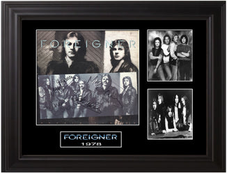 Foreigner Autographed LP " Double Vision" - Zion Graphic Collectibles