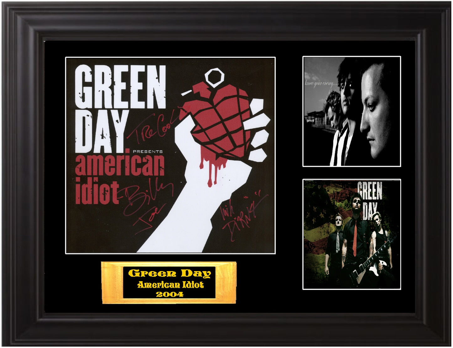 Green Day Signed American Idiot Vinyl LP - CharityStars