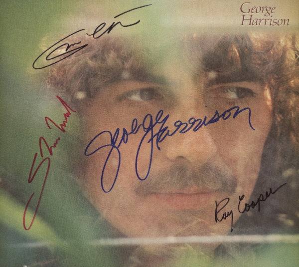 George Harrison Self-Titled Autographed Lp - Zion Graphic Collectibles