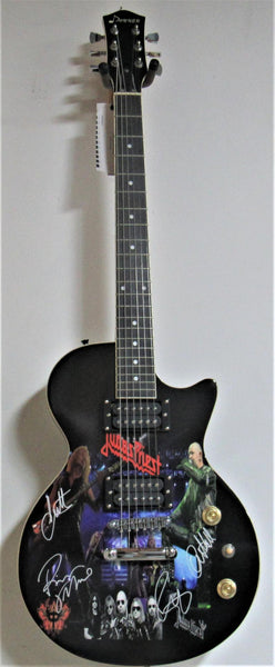 Judas Priest Autographed Guitar - Zion Graphic Collectibles