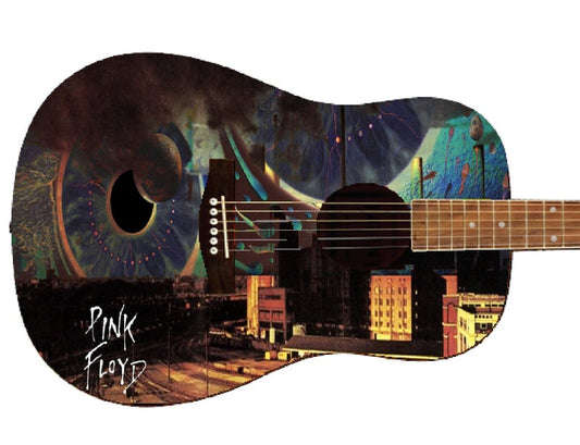 Pink Floyd Custom Guitar - Zion Graphic Collectibles