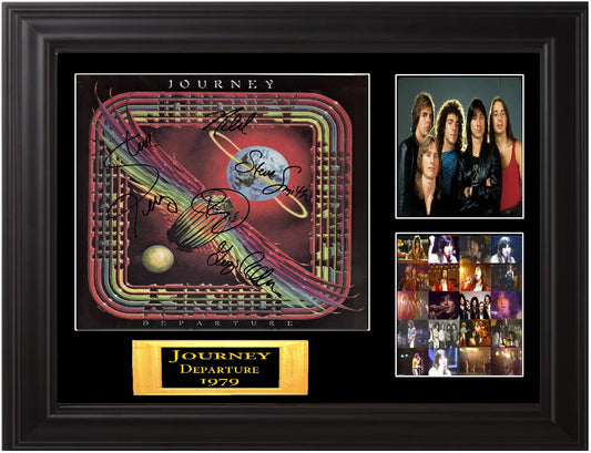 Journey Autographed LP - Zion Graphic Collectibles