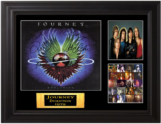 Journey Autographed LP - Zion Graphic Collectibles