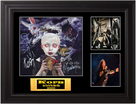 Korn Autographed LP See You On The Other Side - Zion Graphic Collectibles