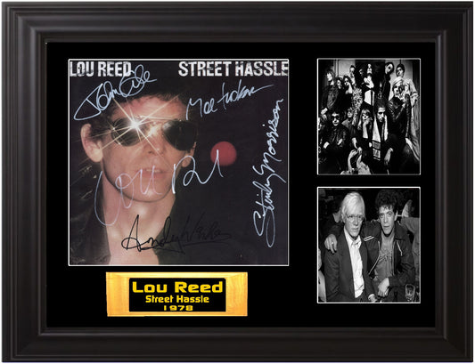 Lou Reed Autographed LP - Zion Graphic Collectibles