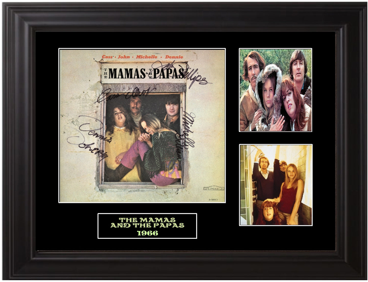 Mamas & Papas Autographed LP - Zion Graphic Collectibles