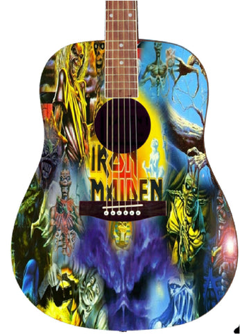 Iron Maiden Custom Guitar - Zion Graphic Collectibles