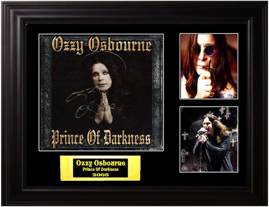 Ozzy Osbourne Autographed LP Flat - Zion Graphic Collectibles