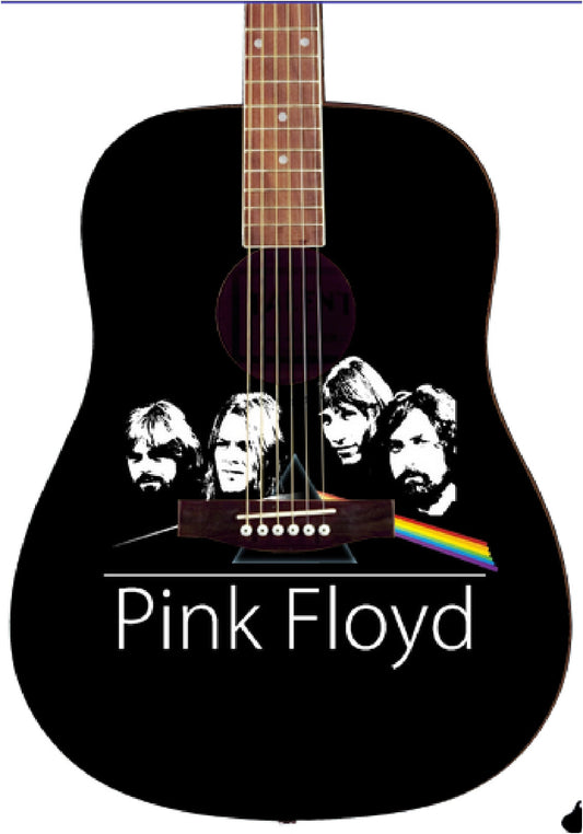 Pink Floyd Custom Guitar - Zion Graphic Collectibles