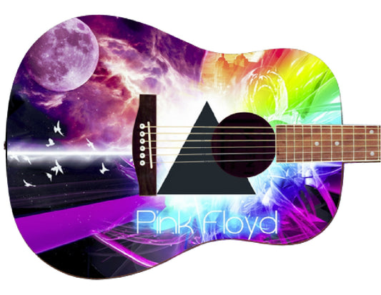 Pink Floyd Custom Guitar - Zion Graphic Collectibles