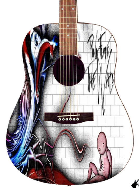 Pink Floyd Custom Guitar - Zion Graphic Collectibles