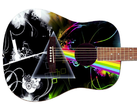 Pink Floyd Custom Guitar - Zion Graphic Collectibles