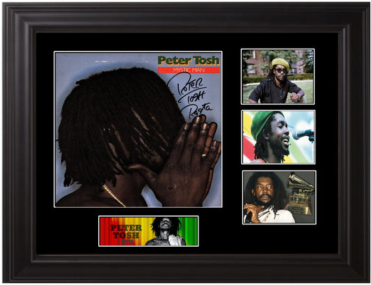 Peter Tosh Autographed lp - Zion Graphic Collectibles