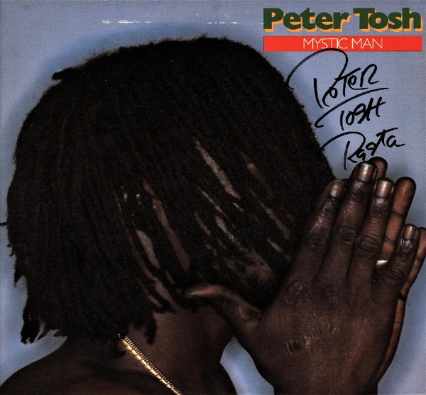 Peter Tosh Autographed lp - Zion Graphic Collectibles