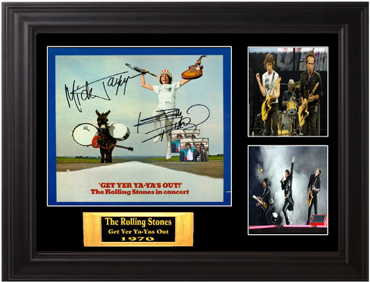 Rolling Stones Autographed Lp "Get Yer Ya-Ya's Out" - Zion Graphic Collectibles