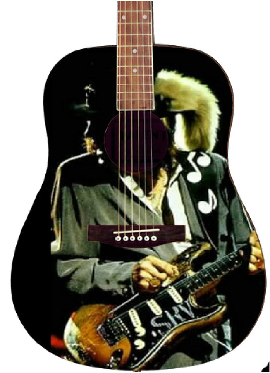 Stevie Ray Vaughan Custom Guitar - Zion Graphic Collectibles