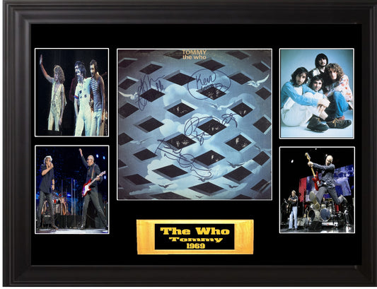 The Who Autographed LP - Zion Graphic Collectibles